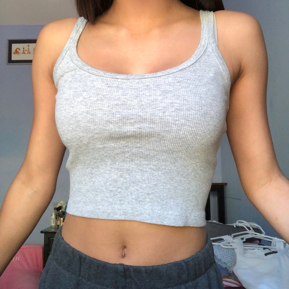 basic gray brandy tank